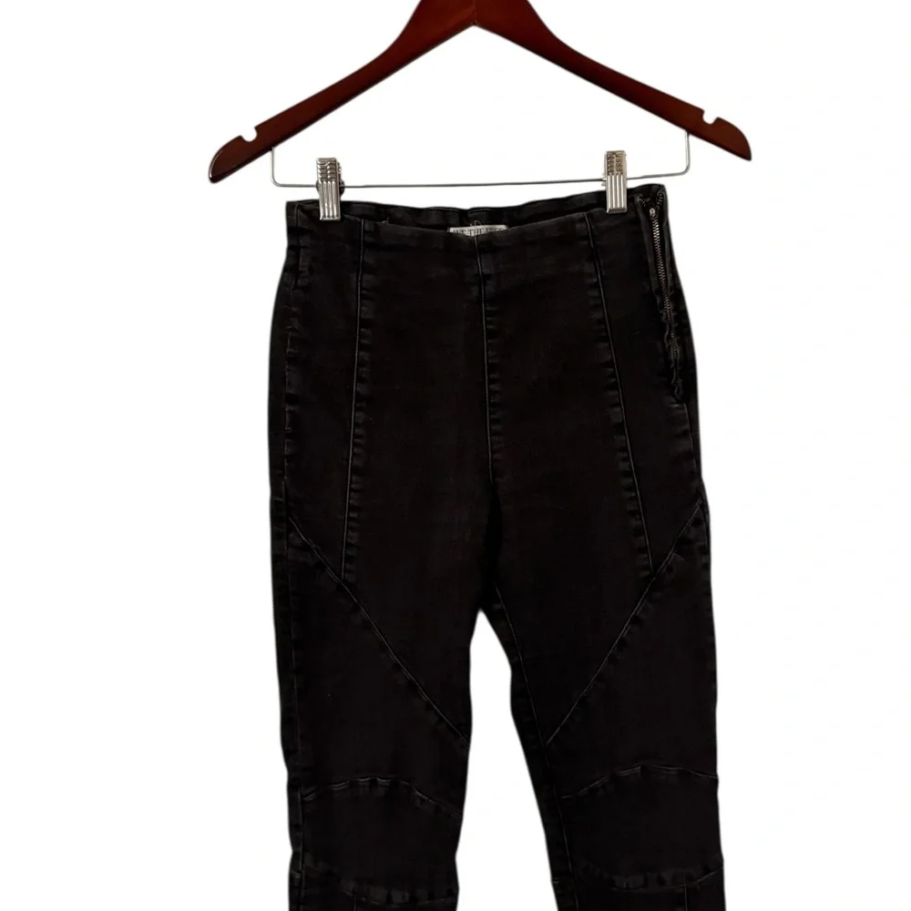 FREE PEOPLE We The Free Bella Moto Skinny Jeans